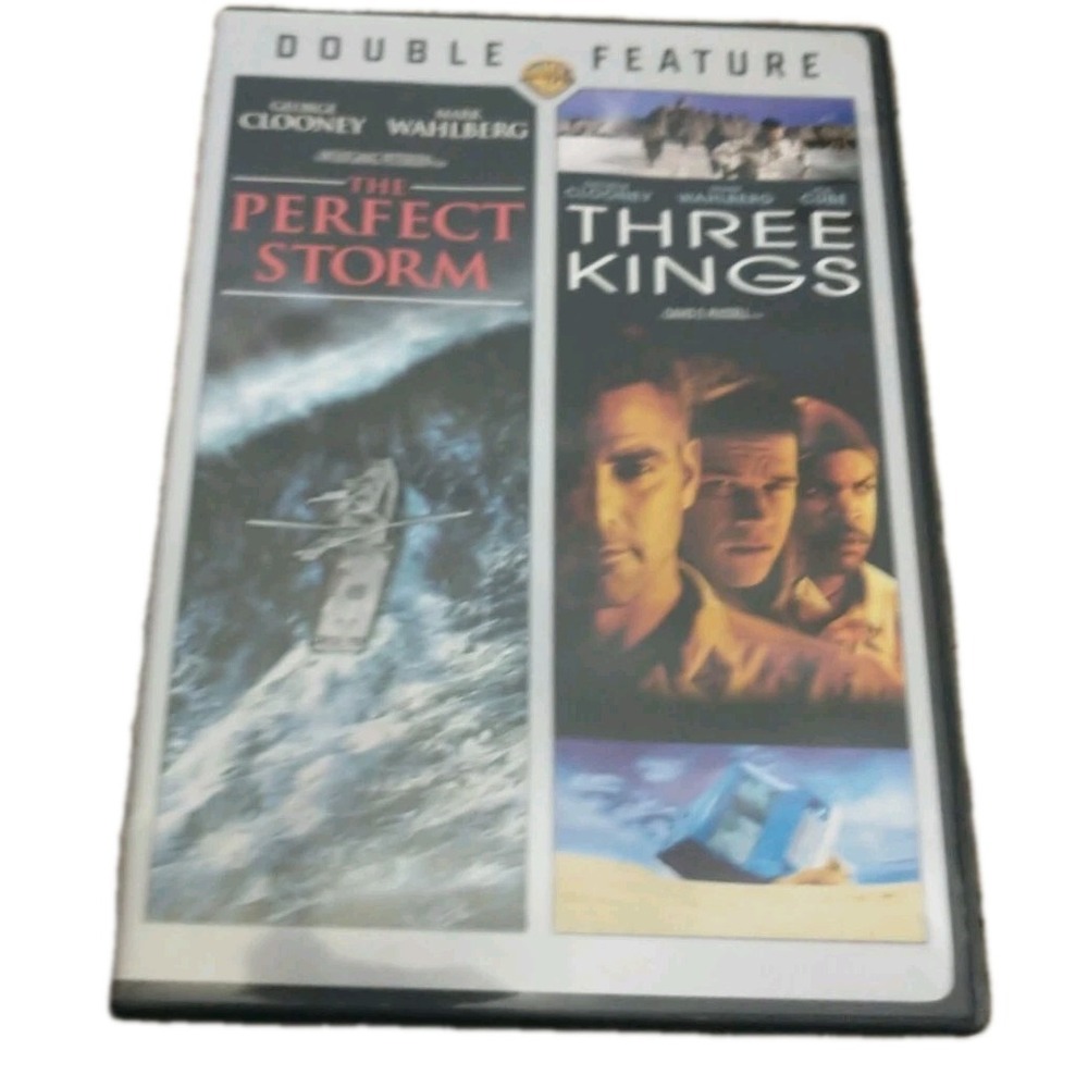 The Perfect Storm / Three Kings Double Feature DVD George Clooney Mark Wahlberg